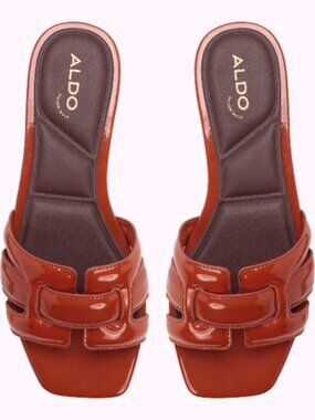 ALDO "ELENARIA" Sandals-Light Brown/Rust-7M-NWT